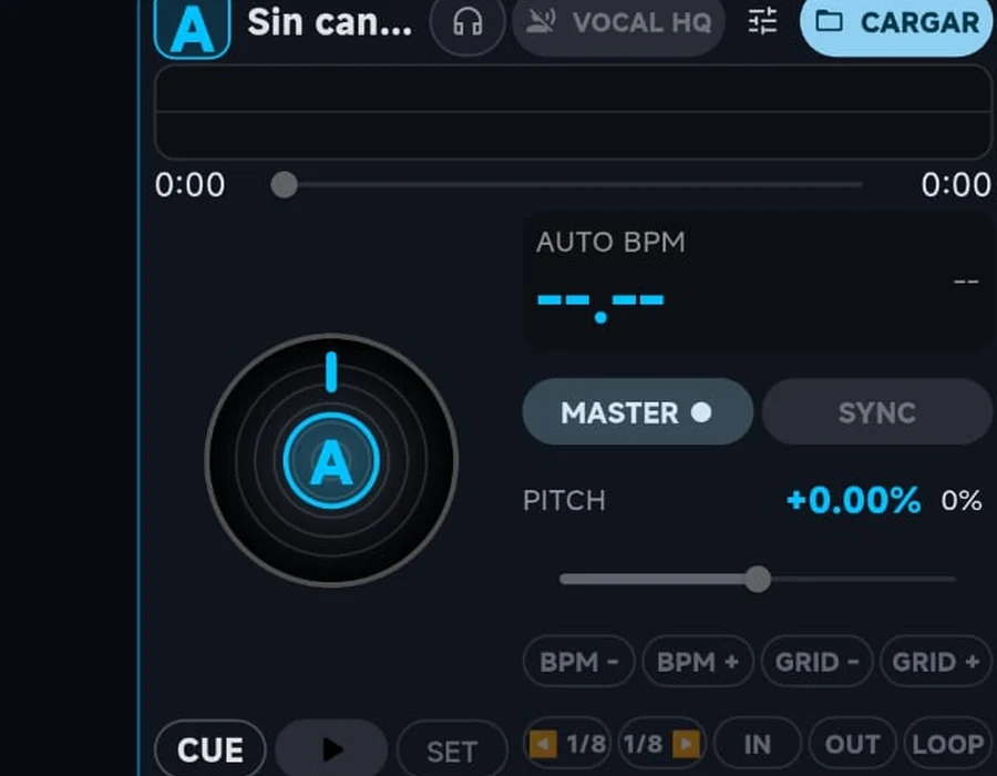 Deck A de E3 Audio